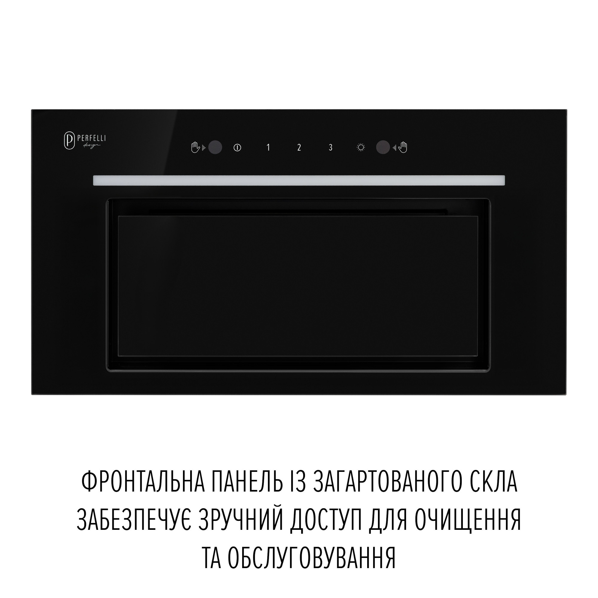 Вытяжка полновстраиваемая PERFELLI DESIGN FILINI 6 NERO - фото 2