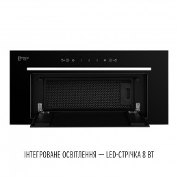 Вытяжка полновстраиваемая PERFELLI DESIGN FILINI 6 NERO