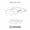 Вытяжка плоская Minola HPL 512 BG (Польша)- № 12