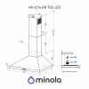 Вытяжка купольная Minola HK 6214 BR 700 LED (Цвет Коричневый) - № 13 Вытяжка купольная Minola HK 6214 BR 700 LED (Польша)- № 13