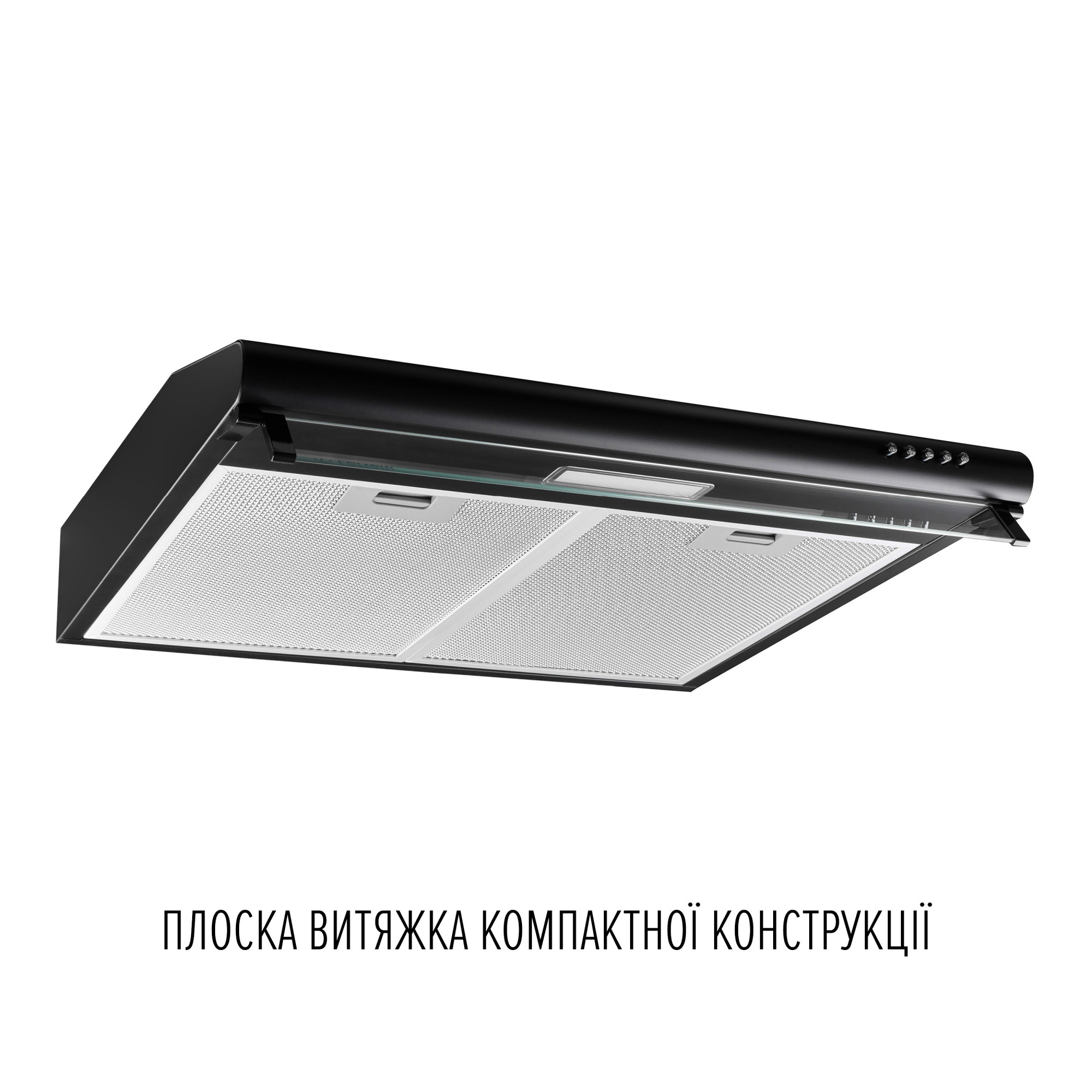 Вытяжка плоская PERFELLI PL 6244 BL LED (Цвет Черный) - фото 2 Вытяжка плоская PERFELLI PL 6244 BL LED - фото 2