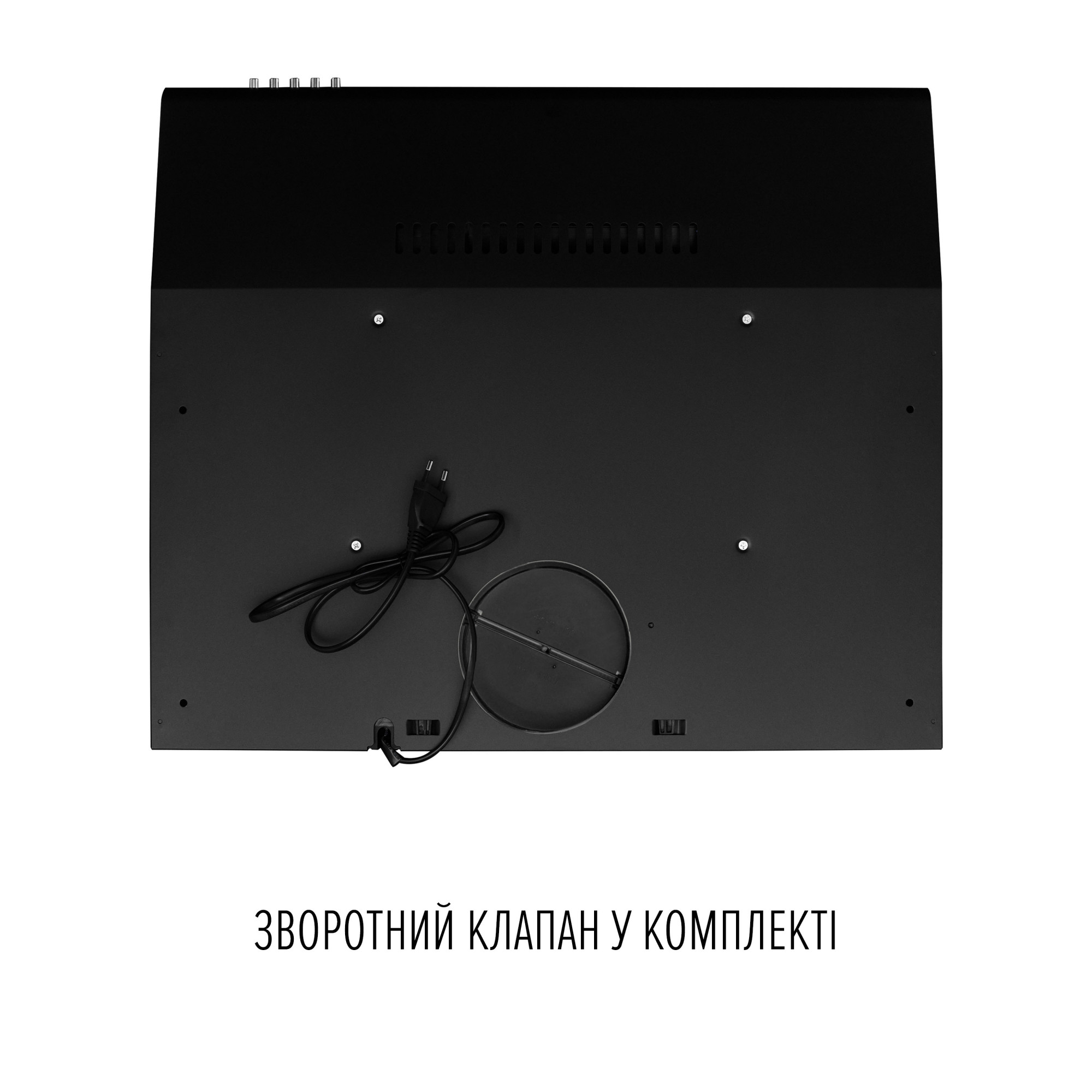 Вытяжка плоская PERFELLI PL 6244 BL LED (Цвет Черный) - фото 9 Вытяжка плоская PERFELLI PL 6244 BL LED - фото 9