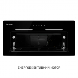 Полновстроенная вытяжка Minola HBI 6873 BL GLASS 1200 LED Line