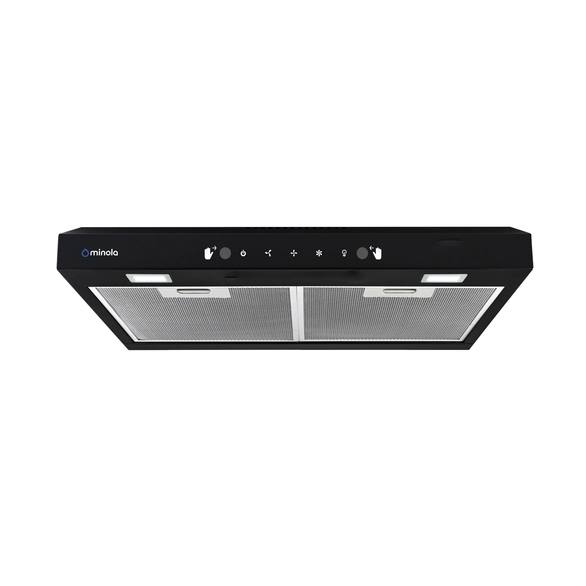 Вытяжка плоская Minola HPLS 512 BL (Цвет Черный), Атикул 5905538403130 |  купить на AQUILA.UA - фото 1