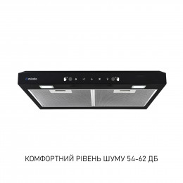 Вытяжка плоская Minola HPLS 512 BL