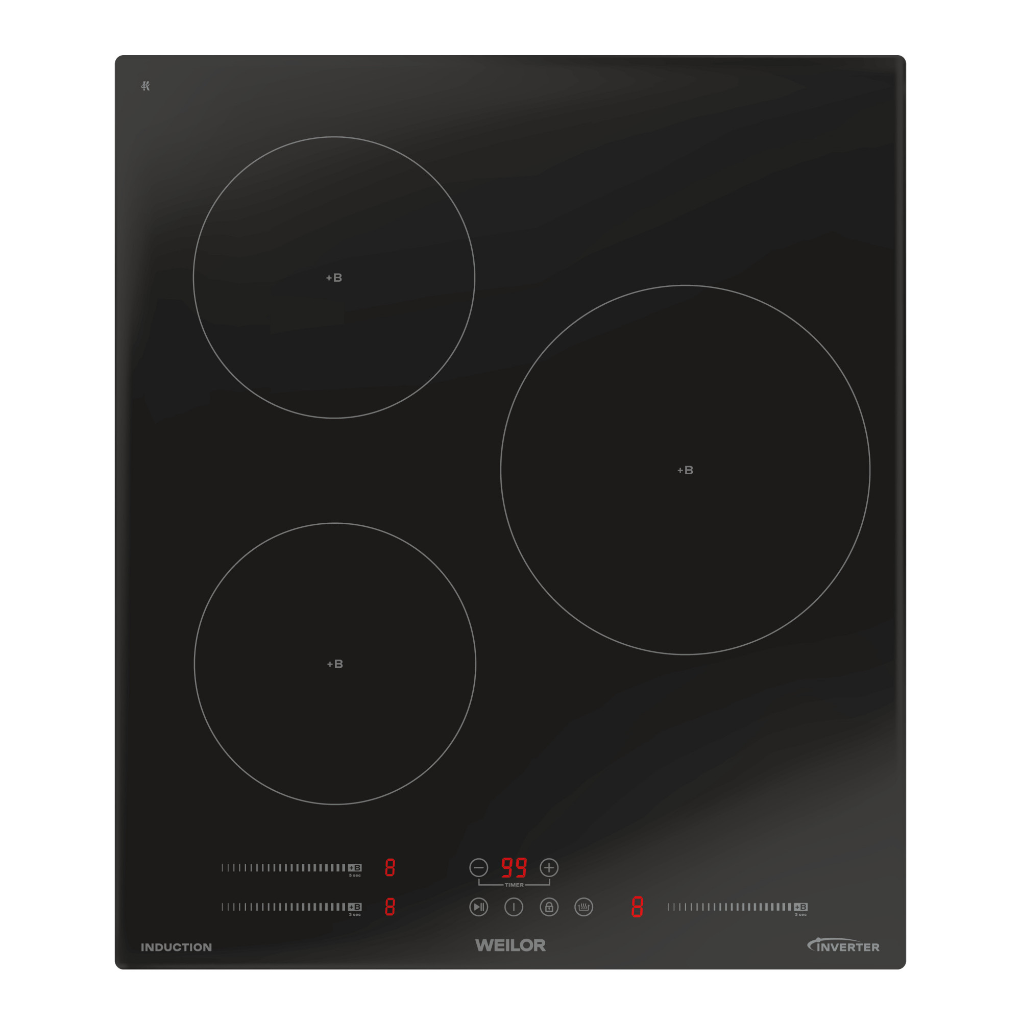 Поверхня індукційна WEILOR WIS 433 BLACK (Колір Чорний), Атикул 5905538403017 |  купить на AQUILA.UA - фото 1