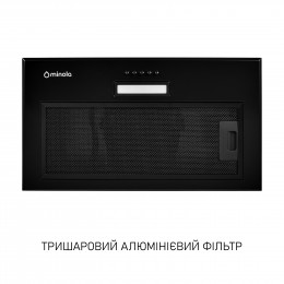 Полновстраиваемая вытяжка Minola HBI 5014 BLF LED
