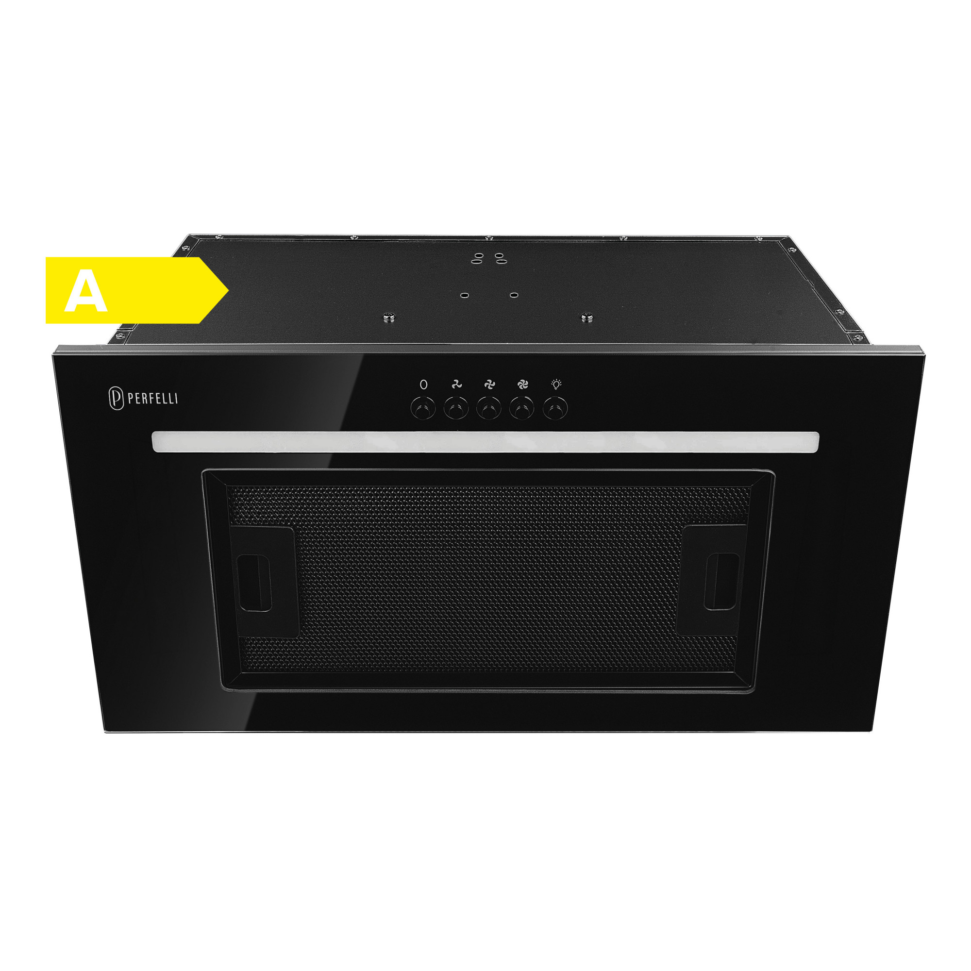 Вытяжка полновстраиваемая PERFELLI LIA 5 NM NERO SILENZIO (Цвет Черный) - фото 1 Вытяжка полновстраиваемая PERFELLI LIA 5 NM NERO SILENZIO (Цвет Черный), Атикул 5905563502549 | купить на AQUILA.UA - фото 1