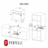 Духовой шкаф электрический PERFELLI MIRA 6D6M INOX (Италия)- № 2