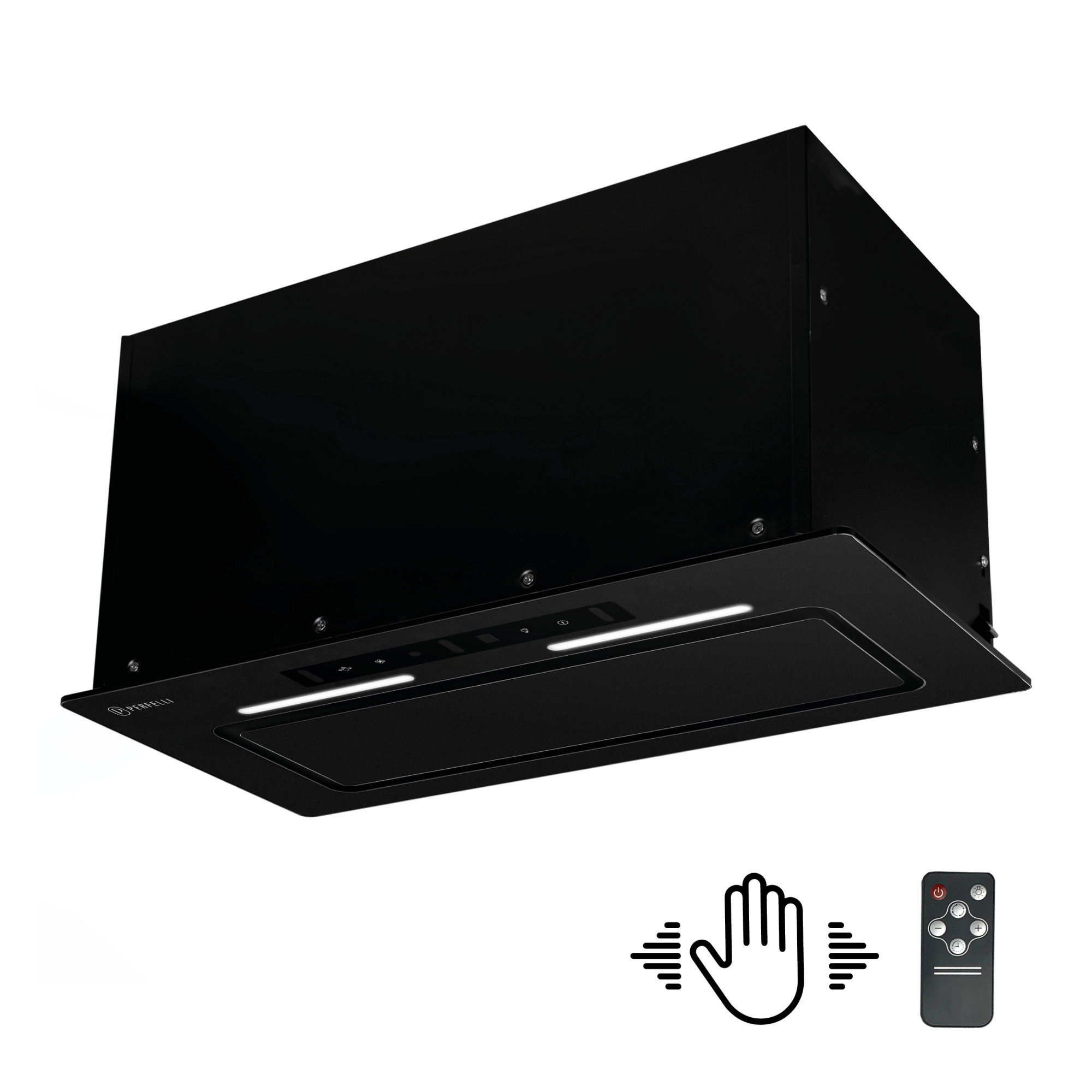 Вытяжка полновстраиваемая PERFELLI NUOVA 6PWRBM NERO (Цвет Черный), Атикул 5905563502587 |  купить на AQUILA.UA - фото 1