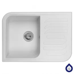 Мийка кухонна гранітна MINOLA MPG 1145-70 Арктик