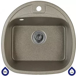 Мийка кухонна гранітна MINOLA MRG 1050-50 Графіт