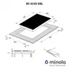 Поверхня індукційна Domino MINOLA MI 3038 KBL (Польща)- № 10