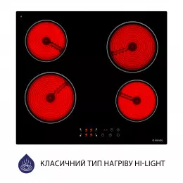 Поверхня склокерамічна MINOLA MVH 6034 KBL