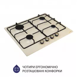 Поверхня газова на металі MINOLA MGM 61404 IV