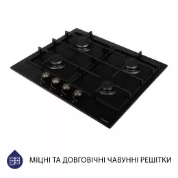 Поверхность газовая на металле MINOLA MGM 614204 BL
