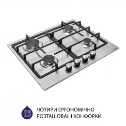 Поверхность газовая на металле MINOLA MGM 614204 I