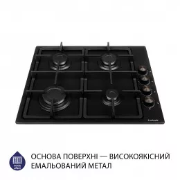 Поверхность газовая на металле MINOLA MGM 615204 BL