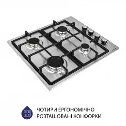 Поверхность газовая на металле MINOLA MGM 615204 I