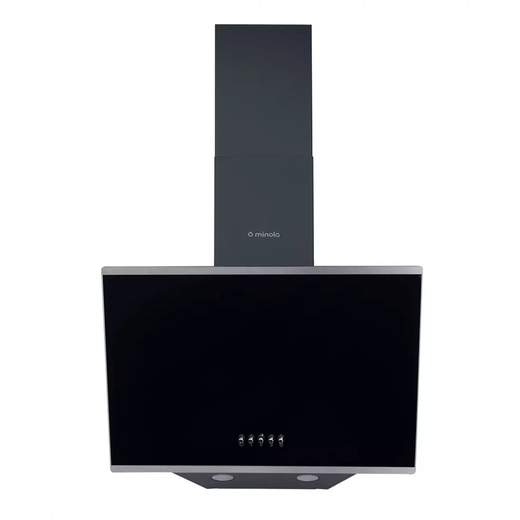 Витяжка декоративна похила MINOLA HDN 5202 BL/INOX 700 LED (Колір Нержавіюча сталь/Чорний), Атикул 5902767907187 |  купить на AQUILA.UA - фото 1