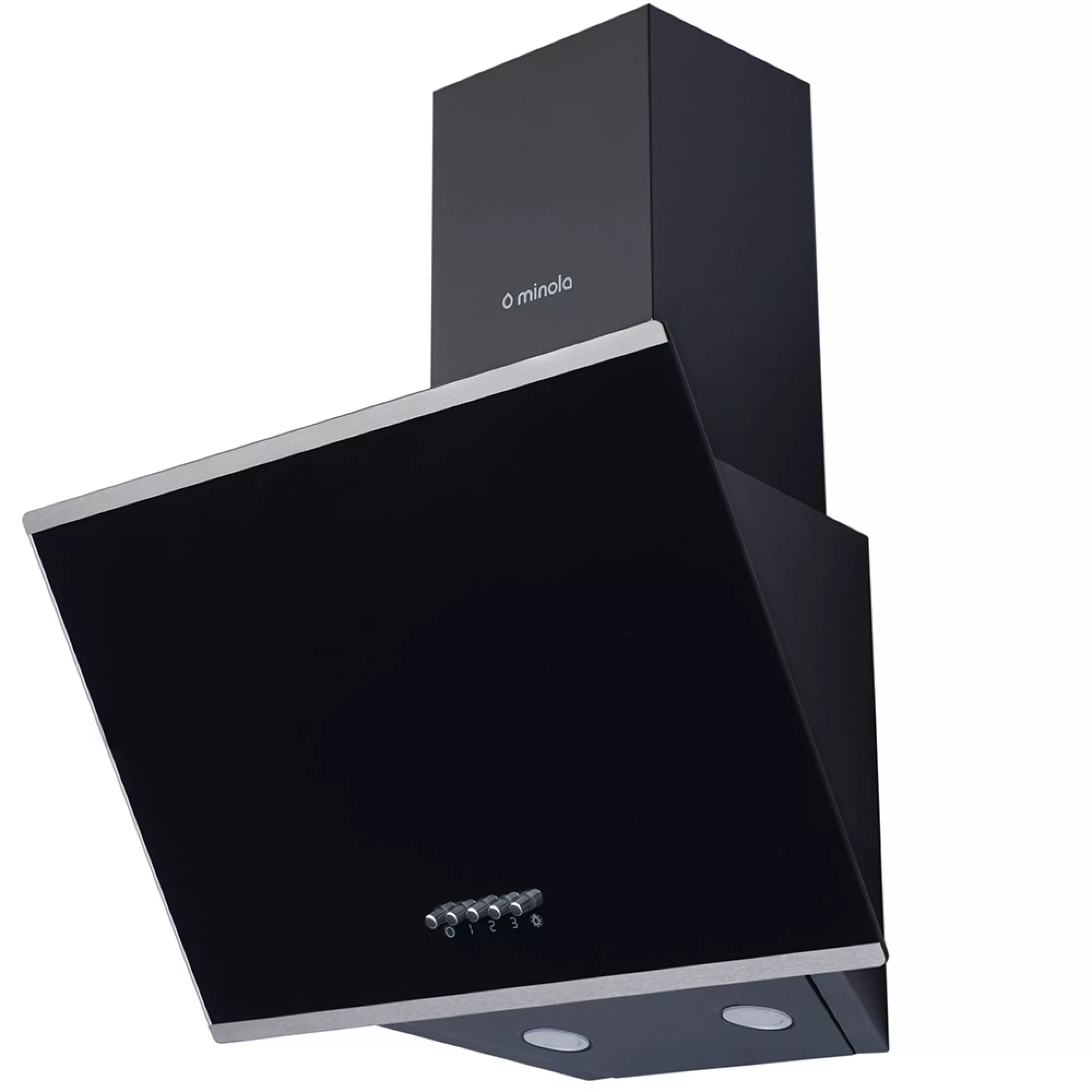 Витяжка декоративна похила MINOLA HDN 5202 BL/INOX 700 LED - фото 4
