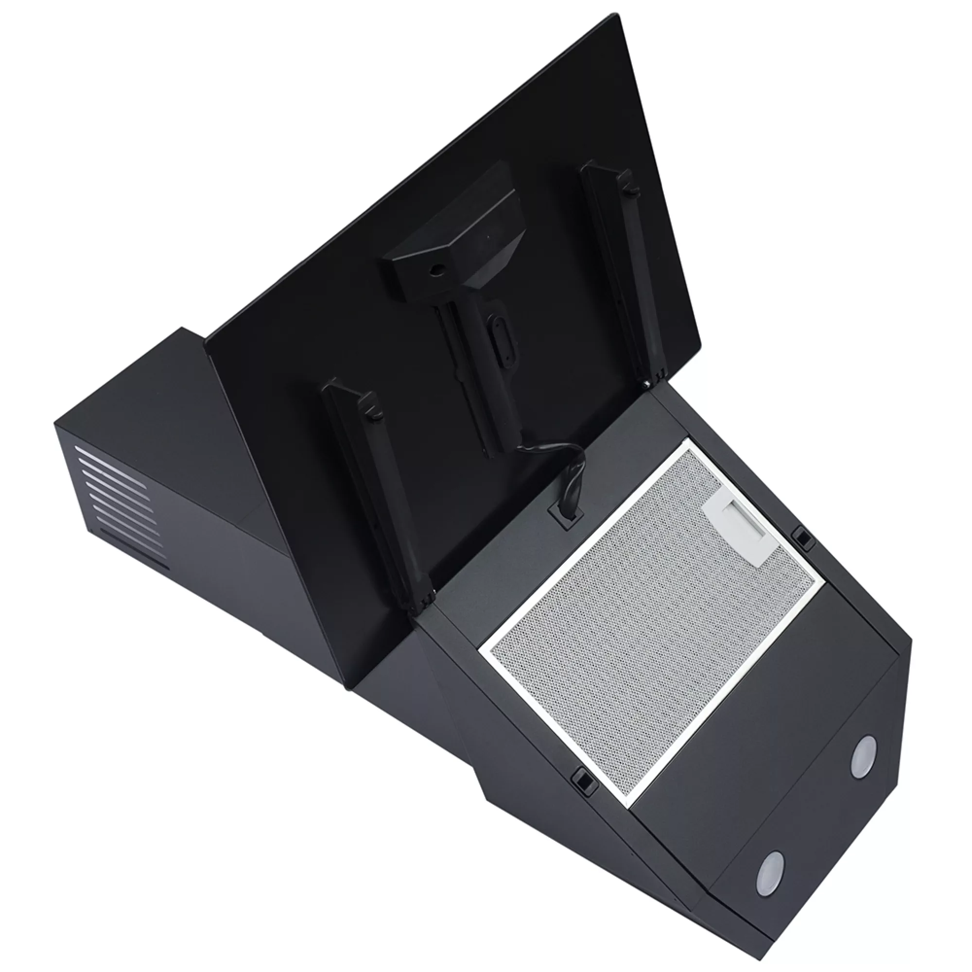 Витяжка декоративна похила MINOLA HDN 5202 BL/INOX 700 LED - фото 7