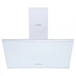 Витяжка декоративна похила Minola HDN 6202 WH/INOX 700 LED