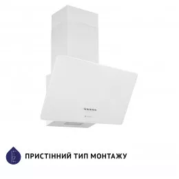 Вытяжка декоративная наклонная MINOLA HDN 6224 WH 700 LED