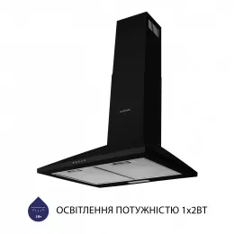 Вытяжка купольная MINOLA HK 6614 BL 1000 LED