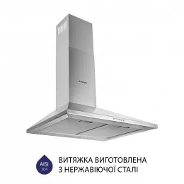 Вытяжка купольная MINOLA HK 6614 I 1000 LED