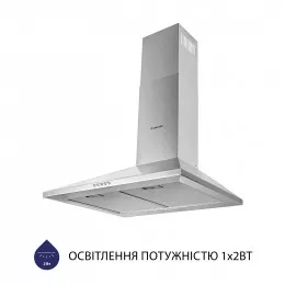 Вытяжка купольная MINOLA HK 6614 I 1000 LED