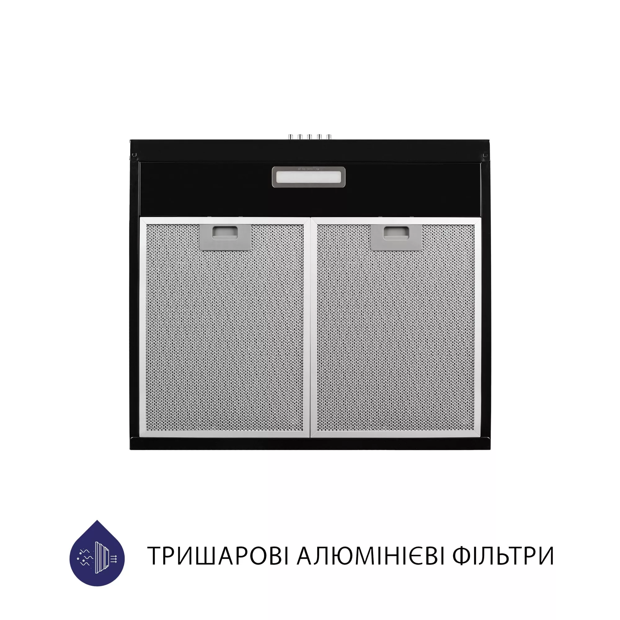 Вытяжка плоская MINOLA HPL 504 BL - фото 5