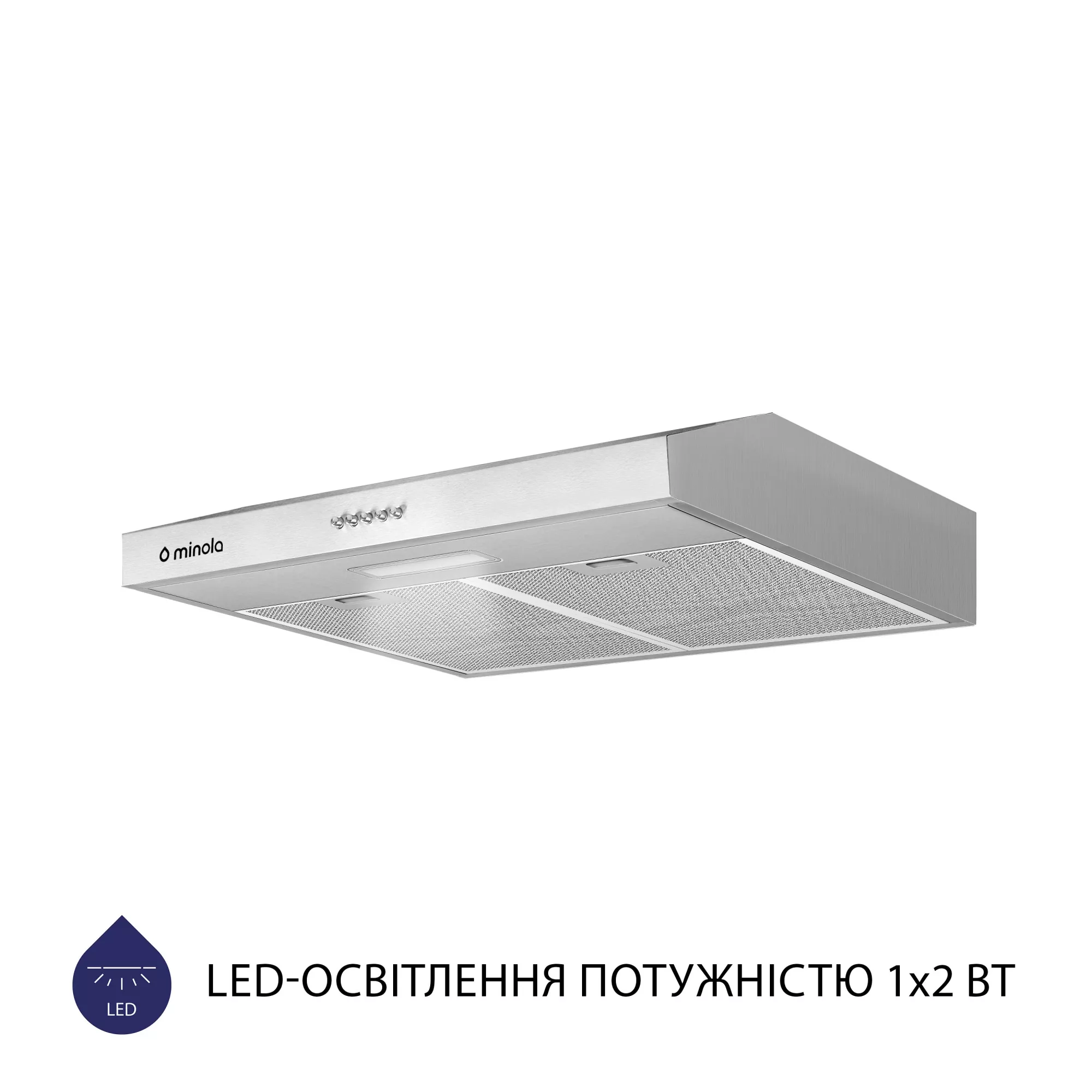 Вытяжка плоская MINOLA HPL 504 I - фото 3