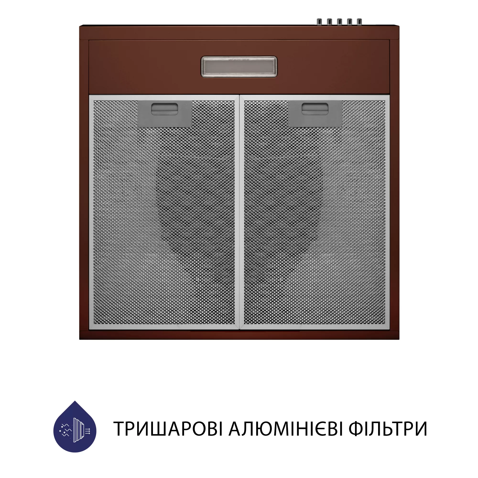 Вытяжка плоская MINOLA HPL 513 BR - фото 5