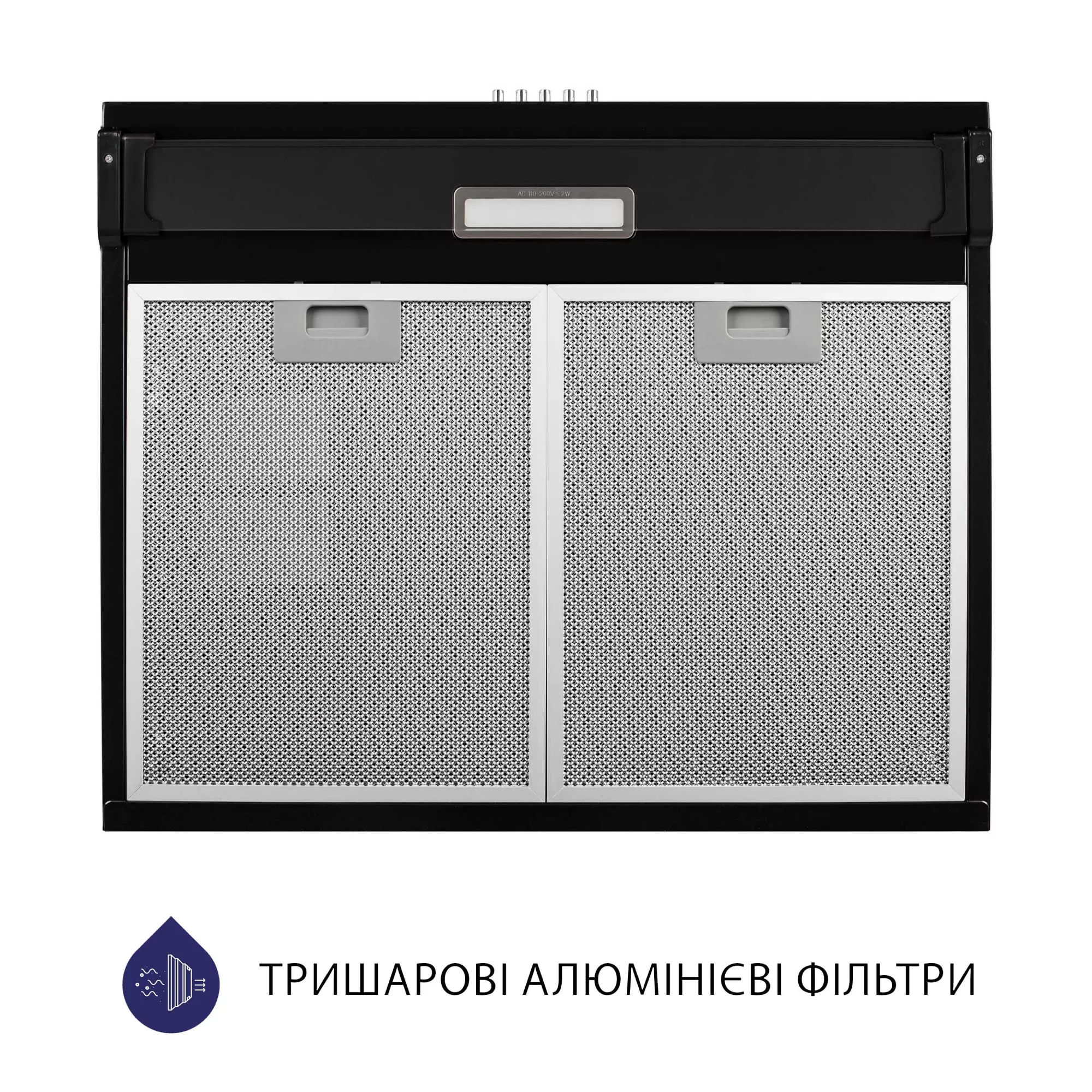 Вытяжка плоская MINOLA HPL 514 BL - фото 7