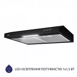 Витяжка плоска MINOLA HPL 612 BL