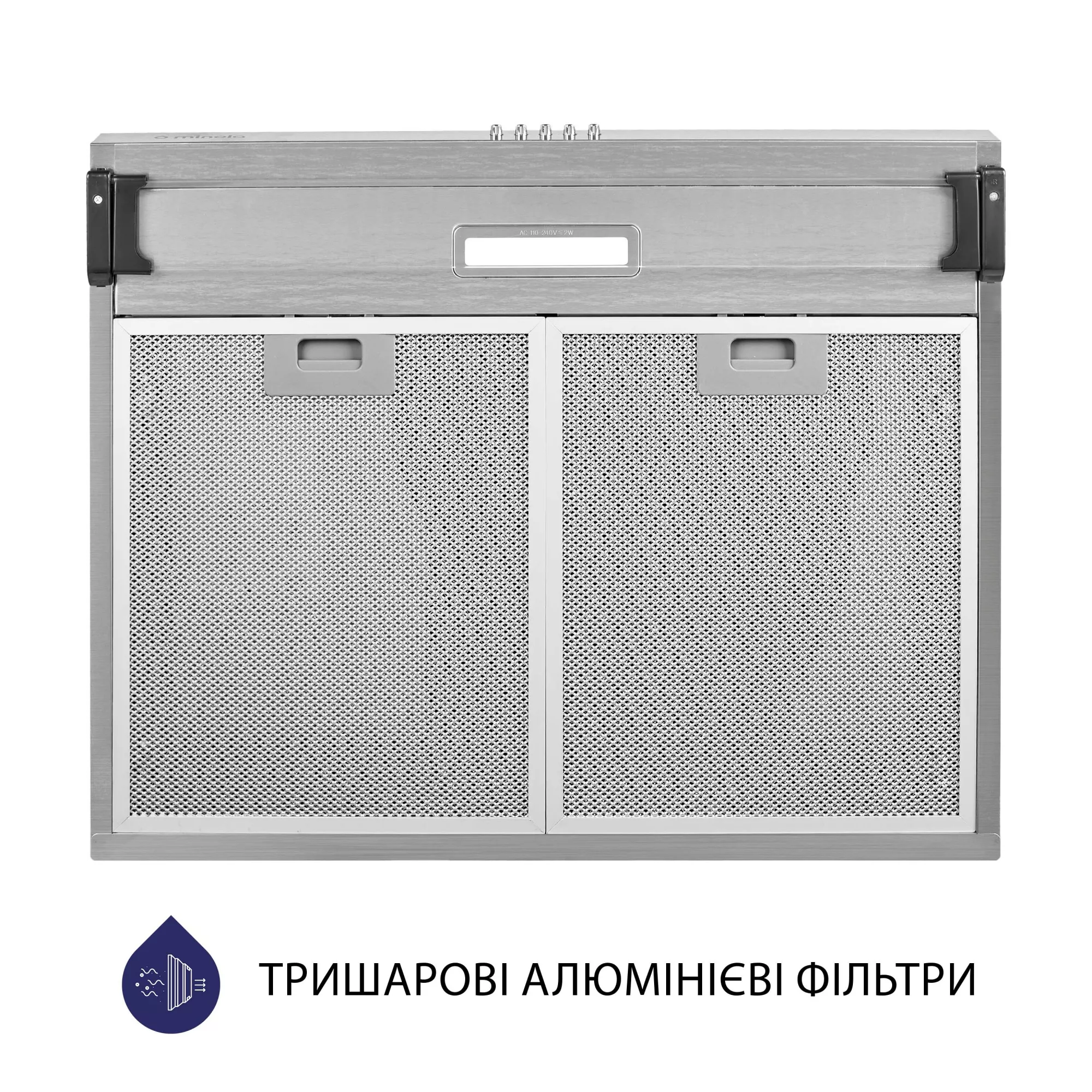 Вытяжка плоская MINOLA HPL 614 I (Цвет Нержавеющая сталь) - фото 7 Вытяжка плоская MINOLA HPL 614 I - фото 7
