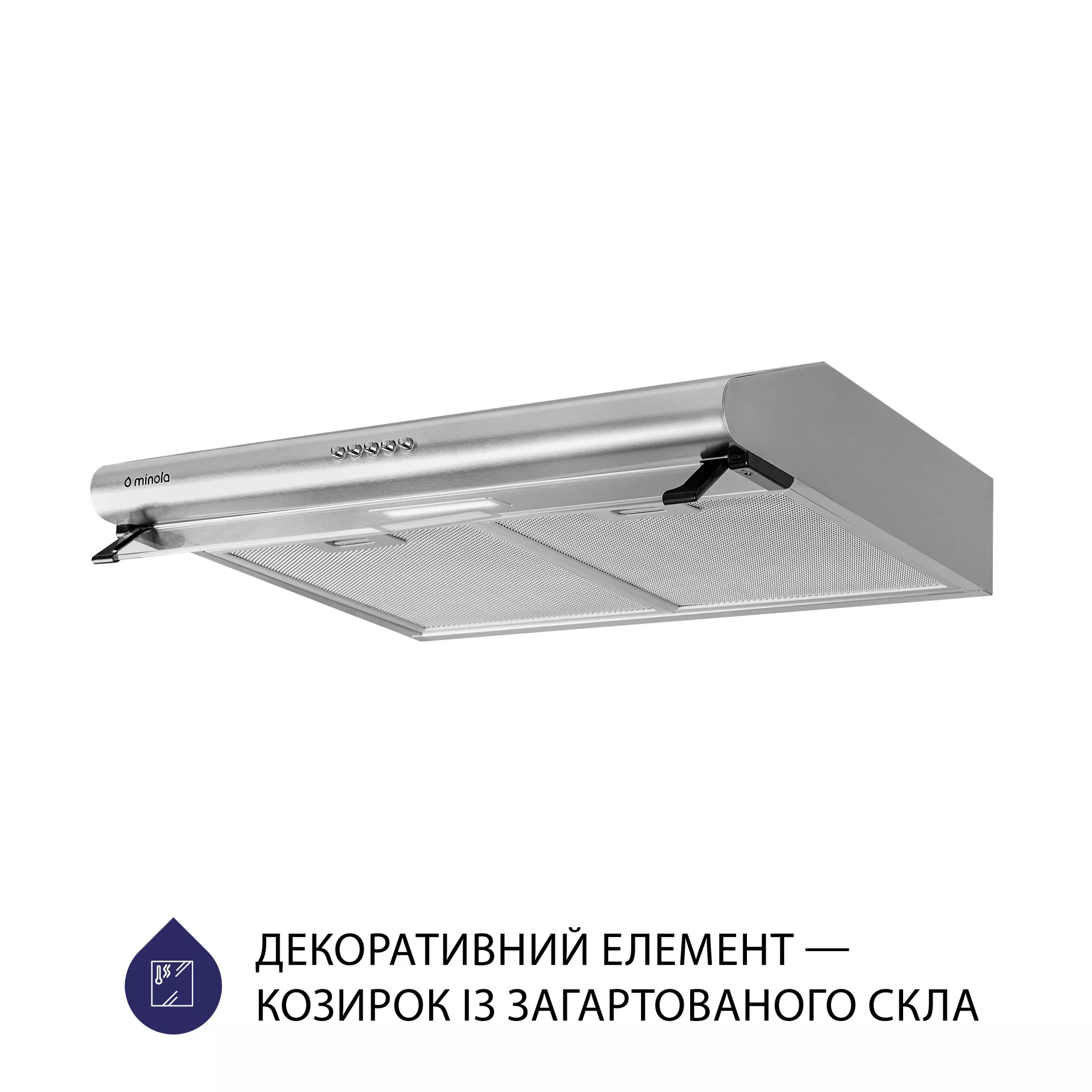Вытяжка плоская MINOLA HPL 615 I - фото 4