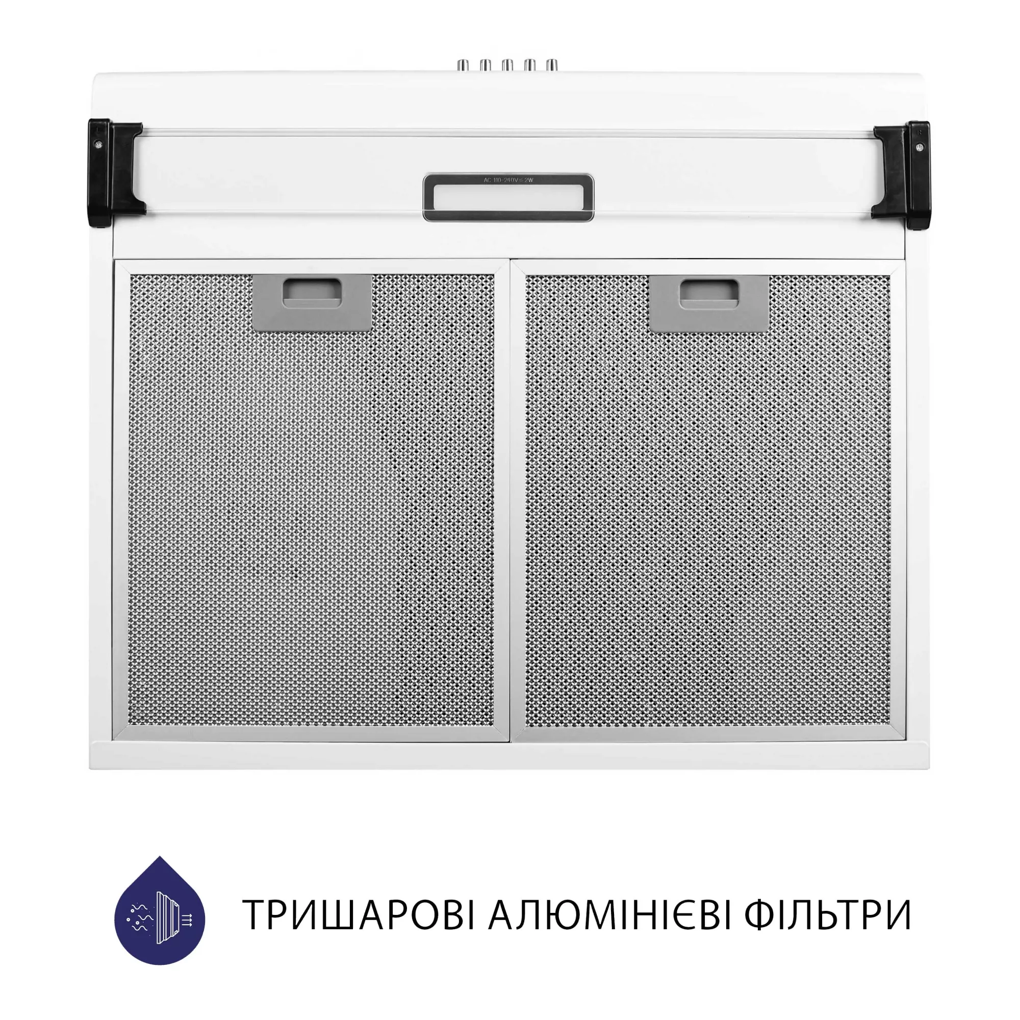 Вытяжка плоская MINOLA HPL 615 WH - фото 7