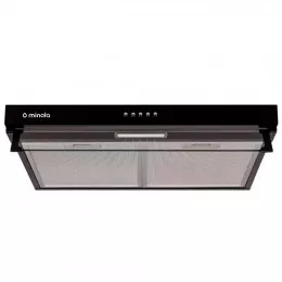 Вытяжка плоская Minola HPL 617 BL