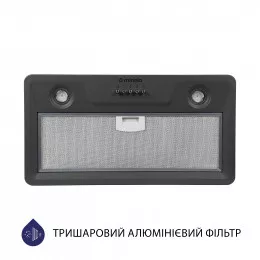 Вытяжка полновстраиваемая MINOLA HBI 5202 GR 700 LED
