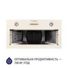 Вытяжка полновстраиваемая MINOLA HBI 5204 IV 700 LED