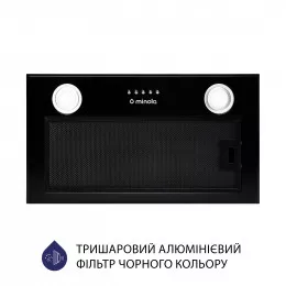 Вытяжка полновстраиваемая MINOLA HBI 5222 BLF 700 LED