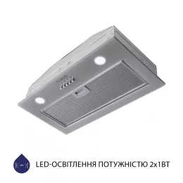 Вытяжка полновстраиваемая MINOLA HBI 5262 GR GLASS 700 LED