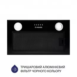 Вытяжка полновстраиваемая MINOLA HBI 5622 BLF 1000 LED