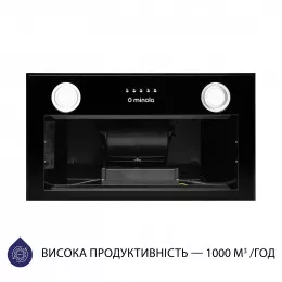 Вытяжка полновстраиваемая MINOLA HBI 5622 BLF 1000 LED