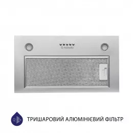Вытяжка полновстраиваемая MINOLA HBI 5627 GR 1000 LED