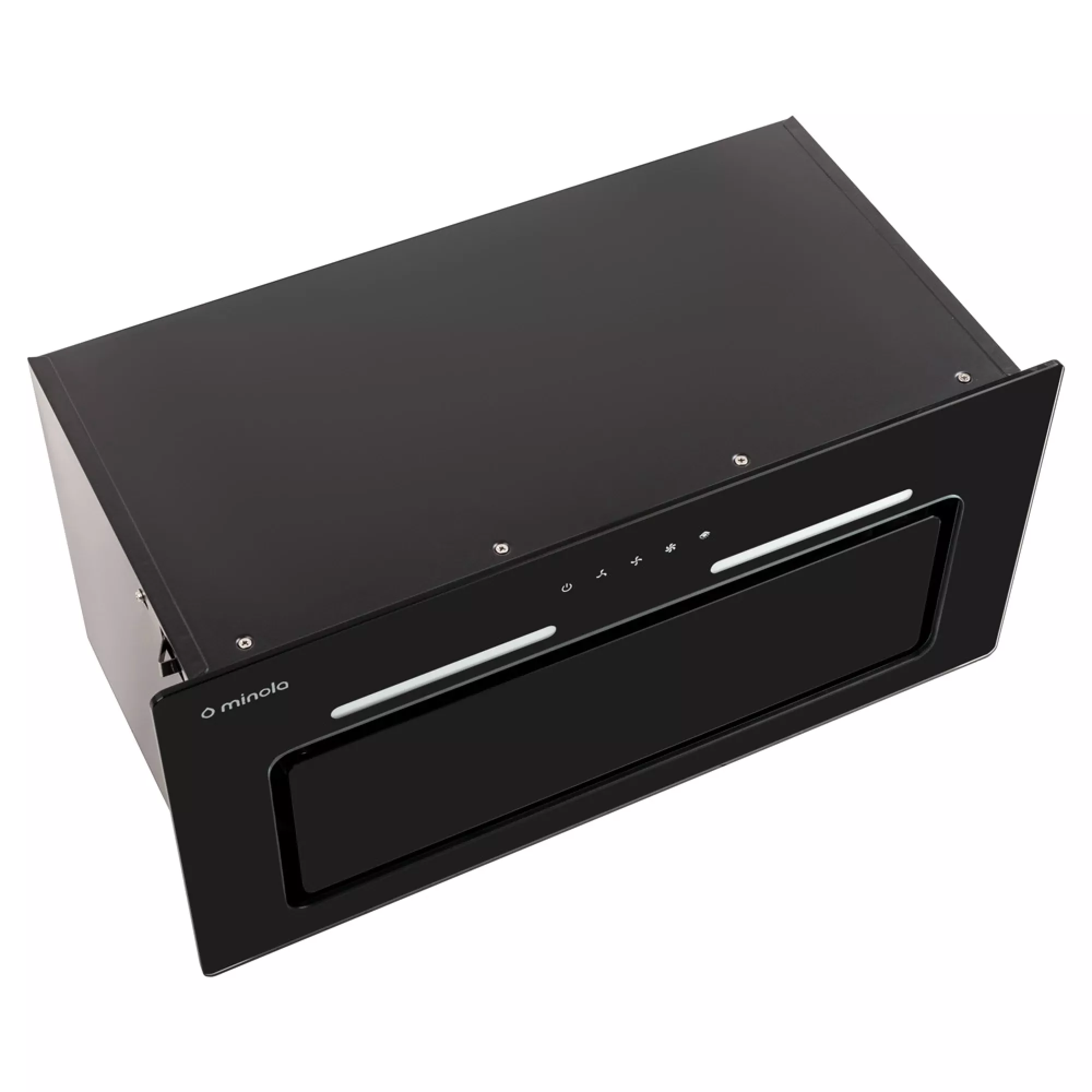 ᐉ Кухонна витяжка Minola HBI 6673 BL GLASS 1000 LED Line купити - ціна ...