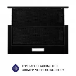 Витяжка телескопічна MINOLA HTL 6214 BLF 700 LED