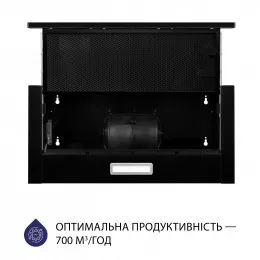 Витяжка телескопічна MINOLA HTL 6214 BLF 700 LED